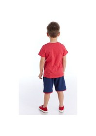 Resim Denokids Korsan Dino Erkek Şort Takım Çok Renkli 