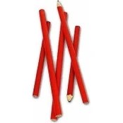 Resim Ozcmax Marangoz Kalemi 12 Li - Kırmızı 