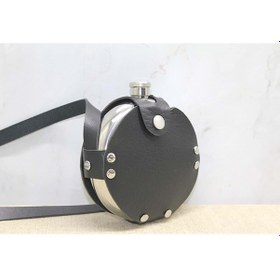 Resim Deri Kılıflı Matara Kahverengi 