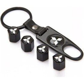 Resim Mitsubishi Uyumlu Sibop Kapağı ve Anahtarlık Seti 