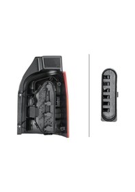 Resim Volkswagen Multivan 2003-2015 Arası 2.5 Tdı, 3.2 V6, 1.9 Tdı, 2.0 Hella Marka Sol Stop Lambası 
