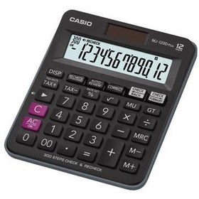 Resim Casio MJ-120D Plus İşlem Kontrollü 12 Hane Masa Üstü Hesap Makinesi 