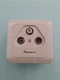 Resim Hiremco Çoklu Uydu Prizi Full Hd 1080P 