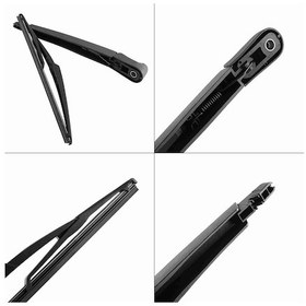 Resim Konesam Honda Civic 3/5 Kapı 2001-2006 Arka Silecek Kolu + Balata Seti - Sessiz Temizleme, Uyum, Dayanıklı Malzeme 