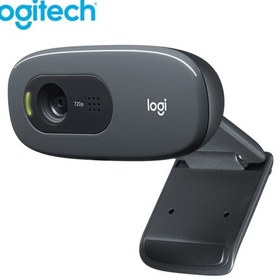 Resim Geeroyoo Logitech C270 Hd Webcam: 720p/30fps Video, Gürültü Azaltıcı Mikrofon, Usb 2.0 Plug & Play, Siyah Pc/laptop Uyumlu 