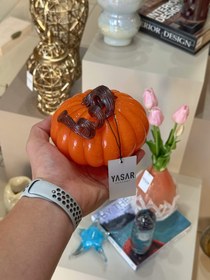 Resim Citrinepump Dekoratif Cam Kabak Obje 9x13 Cm 