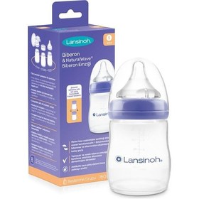 Resim Lansinoh Natural Wave Biberon - 160 ML 