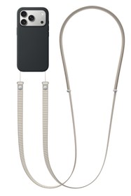 Resim WANNACASE iPhone 17 Serilerle Uyumlu Çapraz Ayarlanabilir Yüksek Kaliteli Şık Crossbody Strap Telefon Askısı 