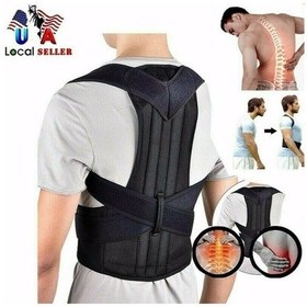 Resim Duruş Bozukluğu için Korse Medikal Bel Korsesi Sırt Düzleştirici 