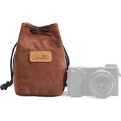 Resim S.c.cotton Taşınabilir Slr Lens Çantası Mikro Tek Kamera Çantası - Kahverengi ( Yurt Dışından ) 