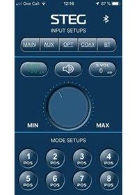 Resim STEG SDSP 8 KANALLI DİJİTAL SES İŞLEMCİSİ / AMPLİFİKATÖRÜ 