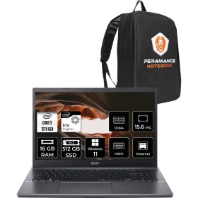 Resim Acer Extensa 15 EX215-55 Intel Core I7 1255U 16GB 512GB SSD 15.6" Fhd W11P Taşınabilir Bilgisayar & Per4 Çanta NXEGYEY004P412 