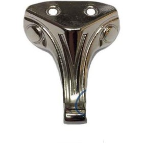 Resim Moda Ahşap Sandık Ayağı, Kutu Ayak 3,5 Cm - Nikel, 50 Adet 