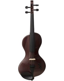 Resim Kinglos Cwds-r1311 Dark Red Carbon Fiber4/4 Elektro Keman 