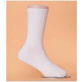 Resim Genel Markalar Unisex Beyaz Terletmez Halısaha Günlük Giyim Antrenman Spor Çorap 6'lı 