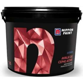 Resim Nippon Paint Nippon Akrilik Dış Cephe Astarı Beyaz 15 Lt 
