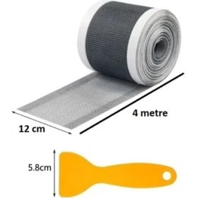 Resim Gider Süzgeci ve Sineklik Tamir Kiti 12 cm * 4 Metre 