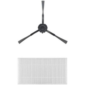 Resim Roborge Karaca Vantuz Off Road 2in1 (RS007) Robot Süpürge Uyumlu 2'li Yedek Parça Seti - Muadil Ürün 