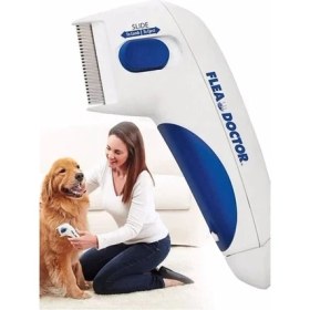 Resim Flea Doctor Kedi ve Köpekler Için Pilli Pire Tarağı ( Lisinya ) 