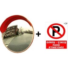 Resim Lorex LR-A45 Trafik Güvenlik Aynası + Garaj Kapısı Park Etmeyiniz Pvc Levha Hediyeli 