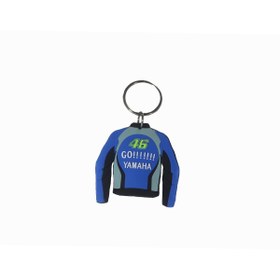 Resim Modaroma Yamaha Mavi Motosiklet Montu Anahtarlık 
