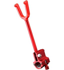 Resim Suntek Metal Olta Tutucu Braketi Kilit Soyunma Kırmızı,-uzun 