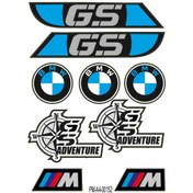 Resim PROMOT Motorsiklet Aksesuar Ekipman Sticker Kask Grenaj Laptop Sticker Seti 0152 