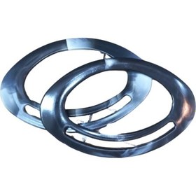Resim Çanta Sapı Oval Siyah-Beyaz 18 cm 