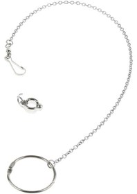 Resim Suntek Papağan Paslanmaz Çelik Sekiz Halkalı Halhal 8-gümüş 