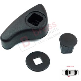 Resim Bross Otomotiv Renault Megane Kangoo Mk1 Trafic Mk2 Için Ön Sol Koltuk Ayar Kolu 7701205078 