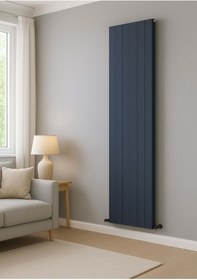 Resim İconi Neva Dikey Duble Alüminyum Dizayn Radyatör Boyalı Kapak - 1800 X 407 