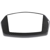 Resim Nmax 125 155 2020-2024 İçin Motosiklet Gösterge Paneli Çerçevesi Karbon Fiber Desenli Gösterge Paneli Kaplama Koruyucu Çerçeve. 