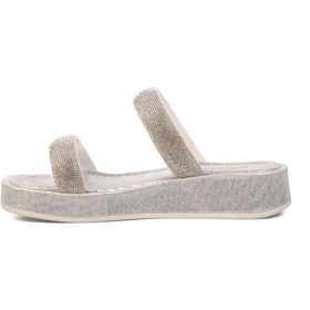 Resim Pierre Cardin Pc-53089 Gümüş Kadın Terlik 001 