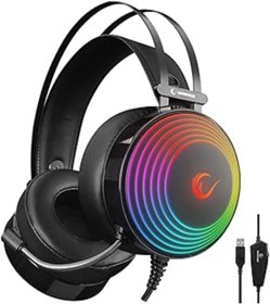 Resim Pazarcan Rampage Rm-K97 Helix Usb 7,1 Version Rgb Gaming Mikrofonlu Oyuncu Kulaklığı 