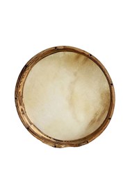 Resim hanartz Bendir Def Deri 45 Cm Içten Ayarlı Hayvan Derisi El Yapımı Alyan Anaharı Hediyeli 