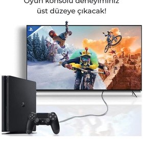 Resim Bix 18 Gbps Veri Aktarım Destekli HDMI 2.0 Kablo 3 M 