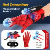 Resim 1-Set Kırmızı Örümcek Fırlatıcı Kostüm Aksesuar Seti - Partiler, Açık Hava Eğlencesi, Sınıf Ödülleri, Okula Dönüş Etkinlikleri, Aile Bağları, Çorap Doldurucular & Cadılar Bayramı/Noel Hediyeleri için İdeal 