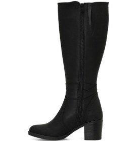 Resim Butigo 24k-1032 4pr Siyah Kadın Topuklu Çizme 000000000101924974 Siyah 