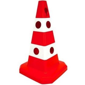 Resim Hayat Trafik 60 cm Ultra Kedi Gözlü Trafik Konisi Trafik Dubası 