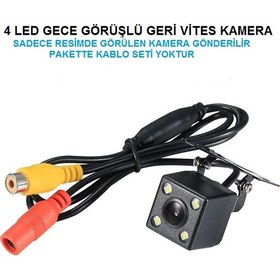 Resim Ucuzcu Market Geri Vites Kamera (4 LED Gece Görüşlü) 