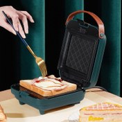 Resim Elektrikli Sandviç Makinesi Kahvaltı Makinesi Ev Işık Gıda Çok Fonksiyonlu Waffle Makinesi Pancake Sandwichera Aracı Pişirme | Waffle Makineleri (Yurt Dışından) 