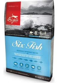 Resim Orijen 6 Fish Balıklı Tahılsız Yetişkin Köpek Maması 11.4 KG 