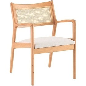 Resim Artemis Hazeranlı Ahşap Sandalye Natürel 
