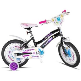Resim Butterfly - 16 Mtb - 10' - Vitessiz - V.b. - Siyah Siyah - Mor 