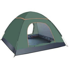 Resim Love Home Plaj Kamp Çadırı 3-4 Kişilik Hızlı Açılır Otomatik Tam Açık Model:200x200x120cm Koyu Yeşil 6 Kişilik Koyu Yeşil 