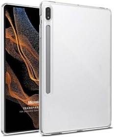 Resim Microsonic Samsung Galaxy Tab S10 Ultra X920 Kılıf Transparent Soft Şeffaf [Galaxy Tab S10 Ultra X920 ile Uyumlu Kılıf - Şeffaf] 
