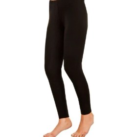 Resim Tutku Kız Çocuk Termal Alt Içlik Tayt Polyester Malzemeden Siyah Renk 11 - 13 Yaş İçin 