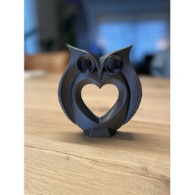 Resim Sevimli Baykuş Dekorasyon Dekoratif Ürün Carbon Katkılı Malzeme 