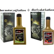Resim Mannbor New Nano Gold Bor Elmas Motor Yağ Katkısı+Dizel Katkı 