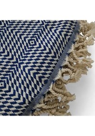 Resim Peştemal Sık Dokuma Derin Deniz Lacivert Lacivert 